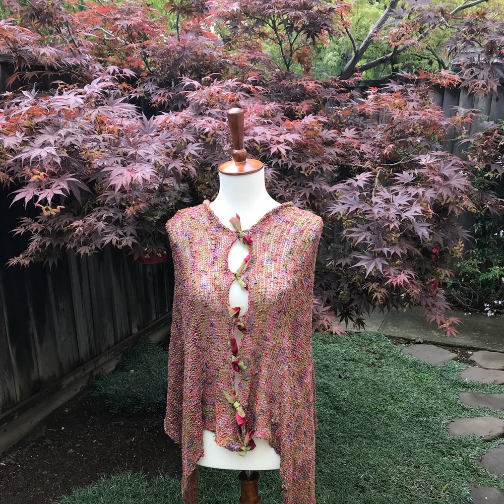 Colorful Artistic Wrap / Shawl